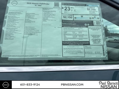 2026 Nissan Pathfinder SL