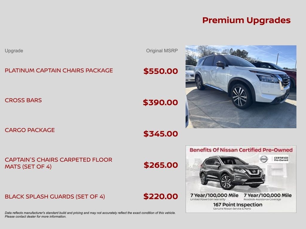 2023 Nissan Pathfinder Platinum