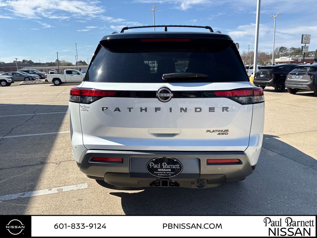 2026 Nissan Pathfinder Platinum