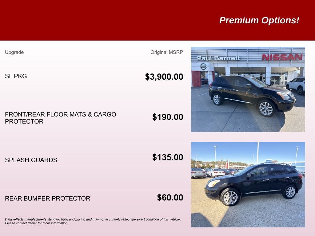 2011 Nissan Rogue SV