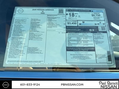 2026 Nissan Armada SL