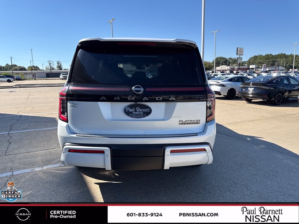 2025 Nissan Armada Platinum Reserve