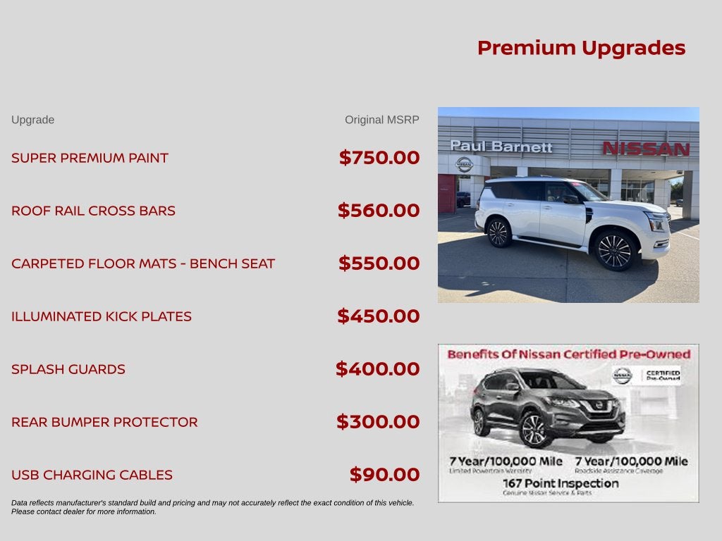 2025 Nissan Armada Platinum Reserve