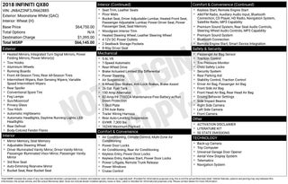 2018 INFINITI QX80 Base