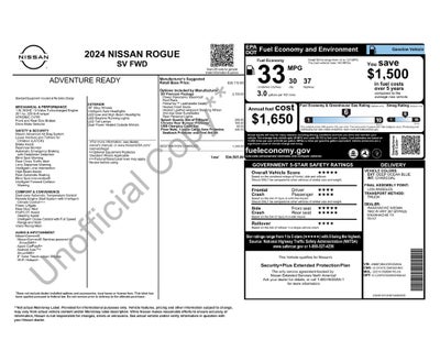 2024 Nissan Rogue SV