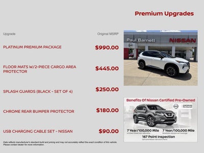 2024 Nissan Rogue Platinum